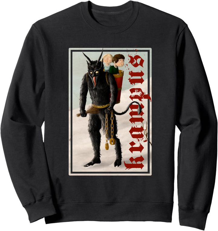 Cute Krampus – Gruss Von Krampus Weihnachtskunst Sweatshirt