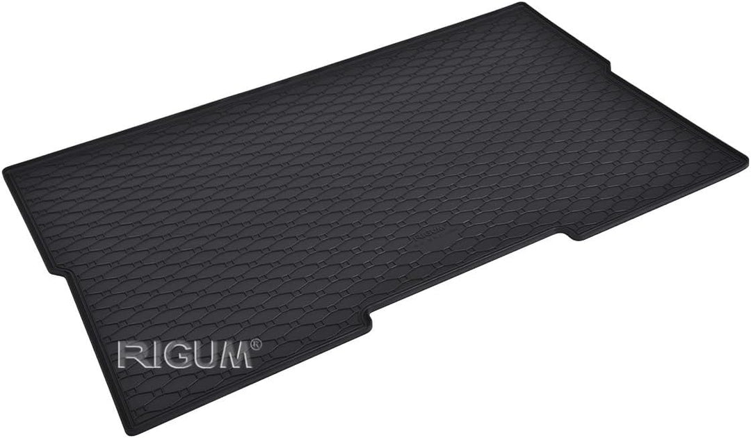 Passgenaue Kofferraumwanne und Gummifussmatten geeignet für OPEL Vivaro B ab 2014 bis 2019 L1 + Gurt