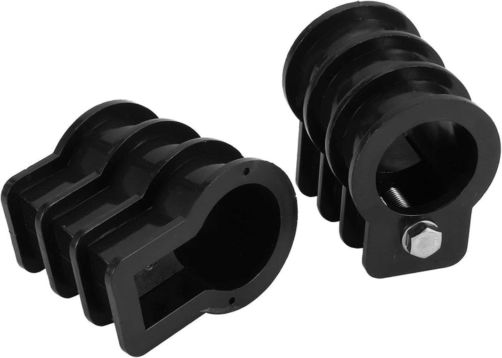 Schwimmleiter-Schnalle, 2PCS Kunststoff-eingebettete Teile Pool-Handlaufabdeckung, A
