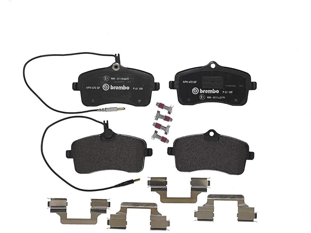 Brembo P61109 Vordere Bremsbeläge, Anzahl 4