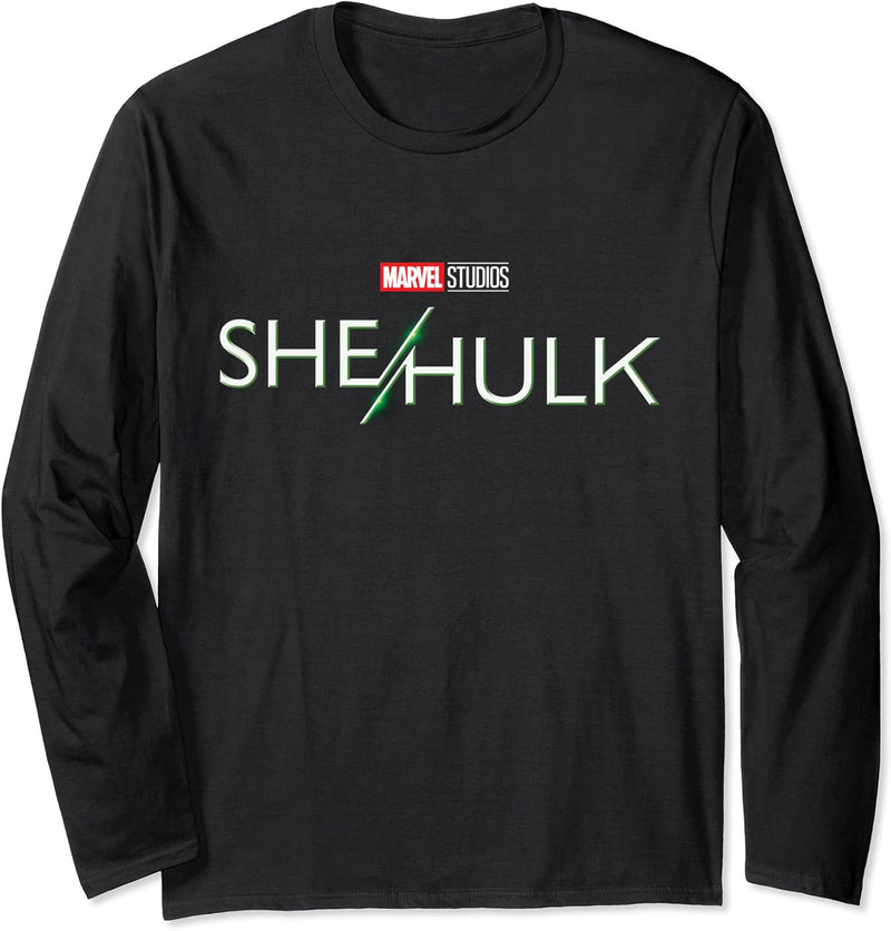 Marvel Studios She-Hulk Series Logo Langarmshirt