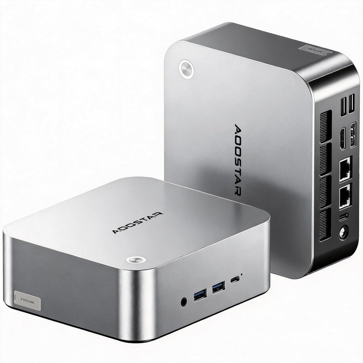AOOSTAR MACO Mini PC R7 6850H(bis zu 4,7GHz) Mini Desktop Computer 24GB LPDDR5 RAM 1TB PCIe4.0 SSD,