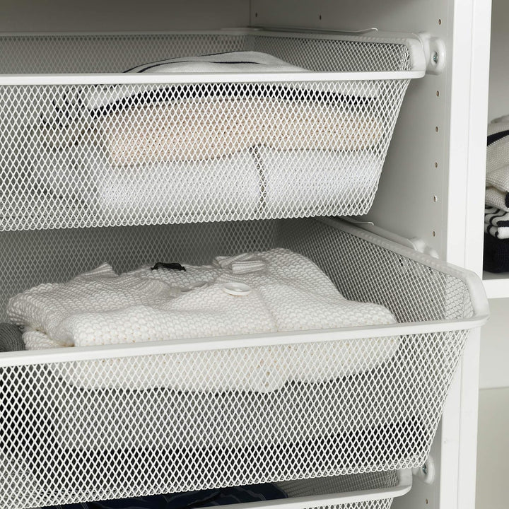 Ikea KOMPLEMENT Netzkorb, 100x58 cm, weiss
