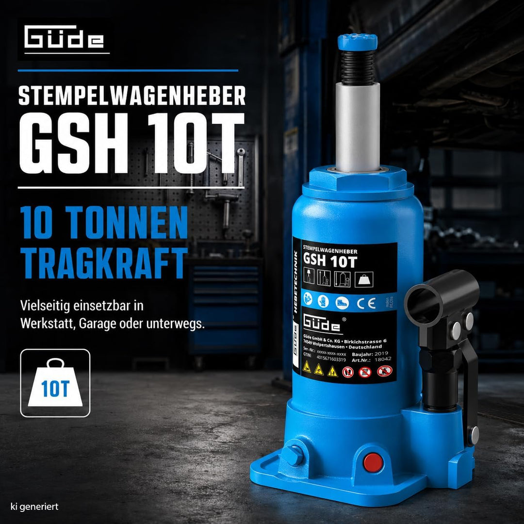 Güde Stempelwagenheber GSH 10T