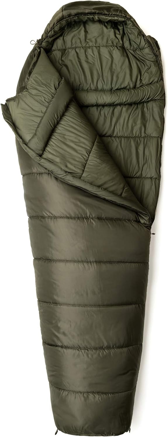 Snugpak Sleeper Expedition WGTE Mumienschlafsack – Warmer Schlafsack mit silikonisierter Isolierung,