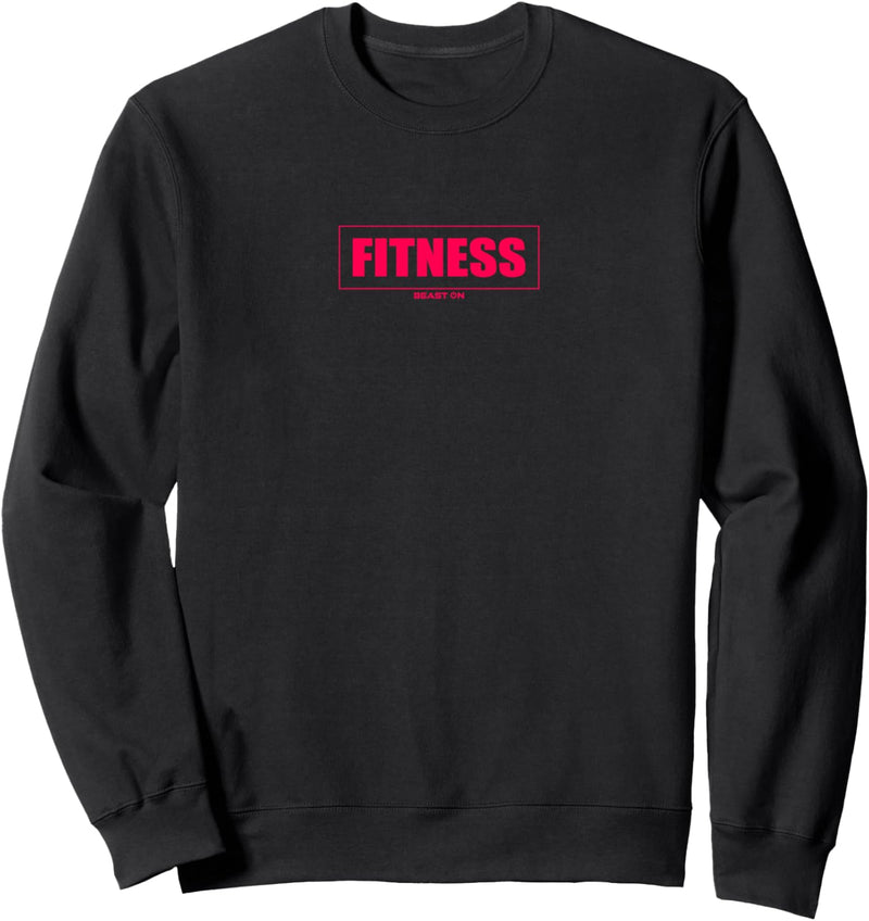 Fitness pink rot Bodybuilding Gym Fitness Training Gym Sweatshirt