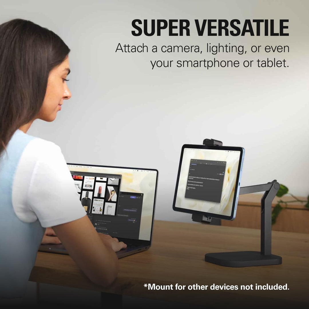 Elgato Wave Desk Stand – Verstellbarer Mikrofonständer, kompatibel, HyperX, Rode, Fifine, Shure und