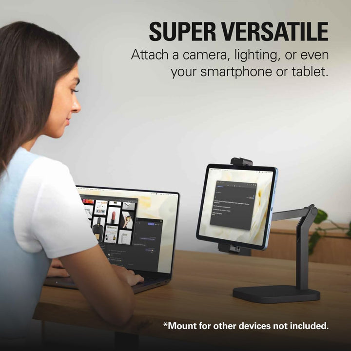 Elgato Wave Desk Stand – Verstellbarer Mikrofonständer, kompatibel, HyperX, Rode, Fifine, Shure und