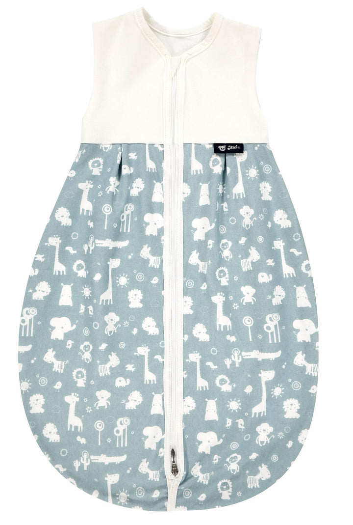 Alvi Schlafsack Baby Mäxchen light I leichter Babyschlafsack ärmellos I Sommerschlafsack Jungen und