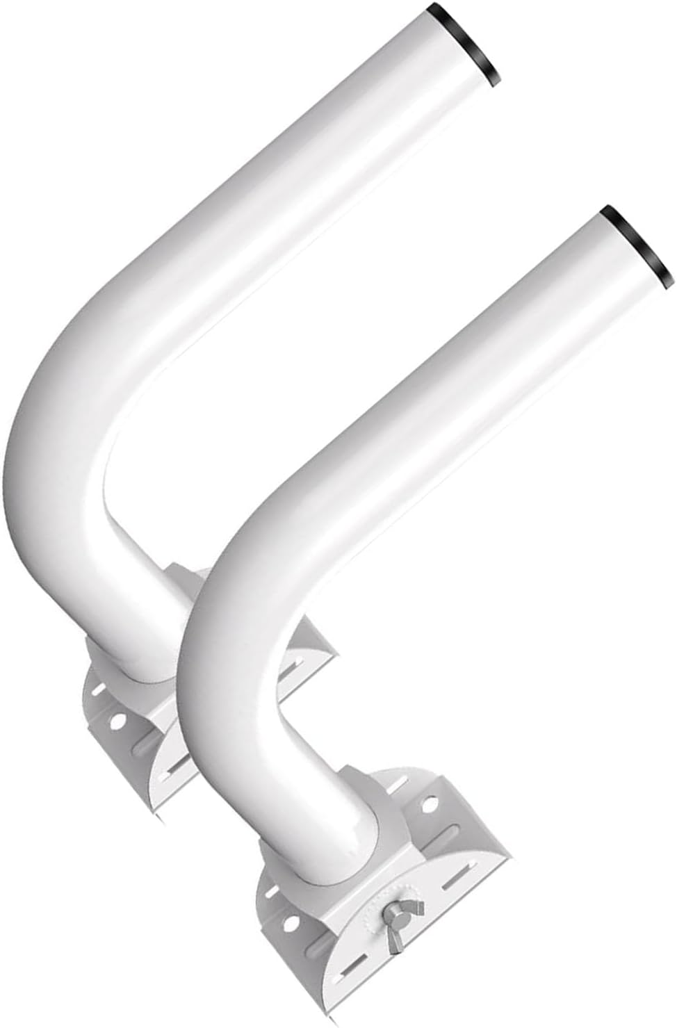 WLAN Antennenhalterung aus Edelstahl, 150° verstellbar, für Wand-, Dach- und Traufenmontage, 2er-Pac