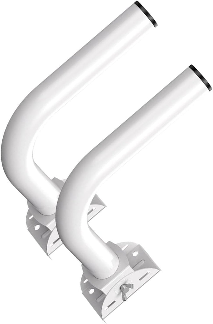 WLAN Antennenhalterung aus Edelstahl, 150° verstellbar, für Wand-, Dach- und Traufenmontage, 2er-Pac