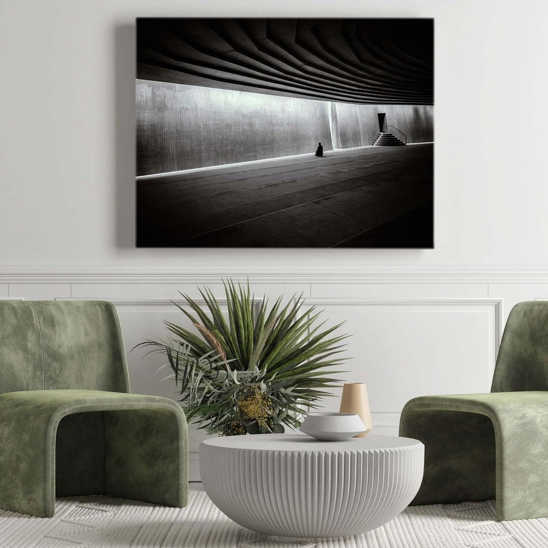 Rahmendesign24 Bespannter Keilrahmen/Leinwand (unbedruckt), 40x80cm, 260g/m² (100% PES), 18 mm (Stan