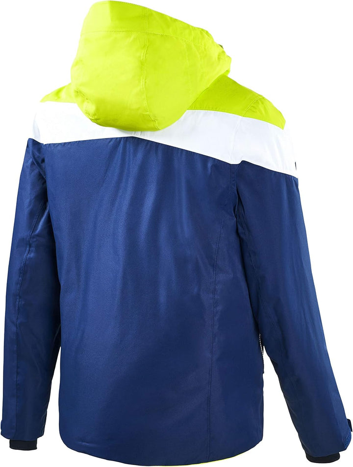 Black Crevice Herren Crevice Skijacke 58 green/white/navy, 58 green/white/navy