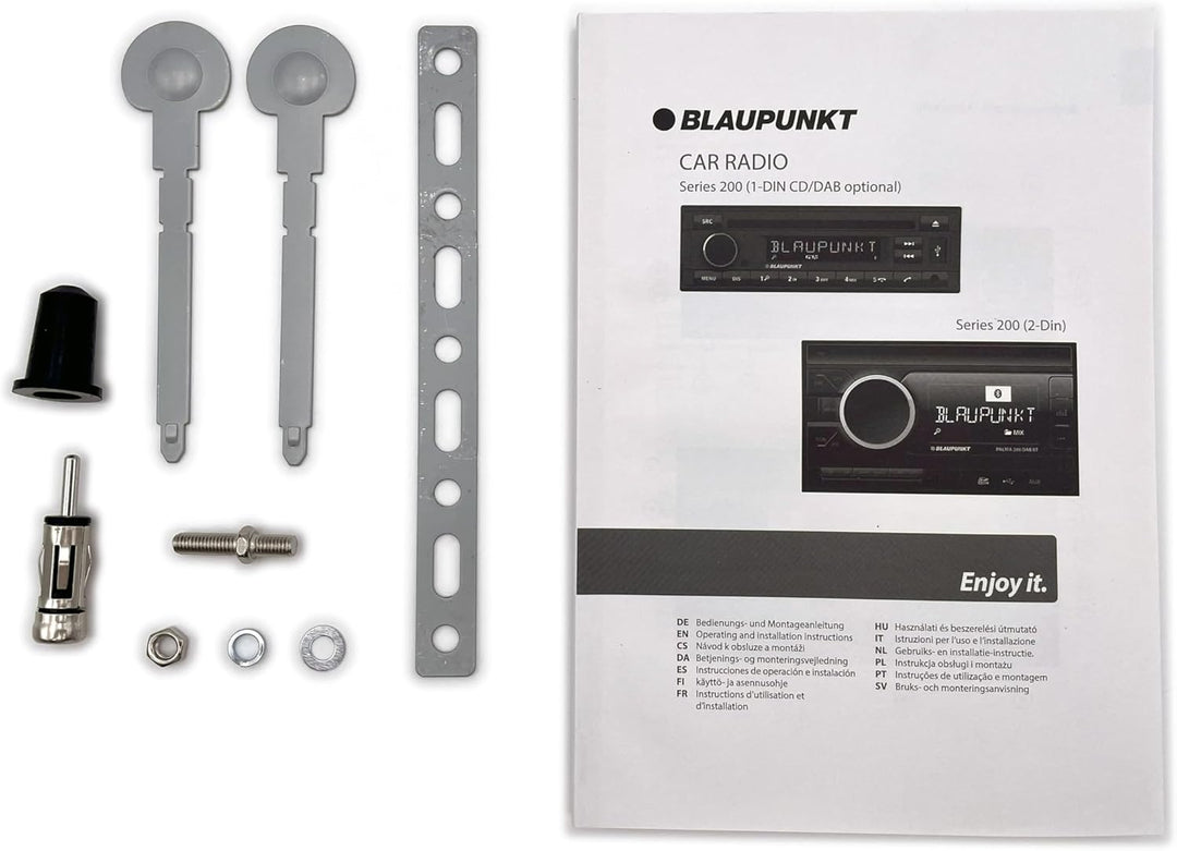 Blaupunkt Barcelona 200 DAB BT Autoradio Bluetooth-Freisprecheinrichtung, DAB+ Tuner