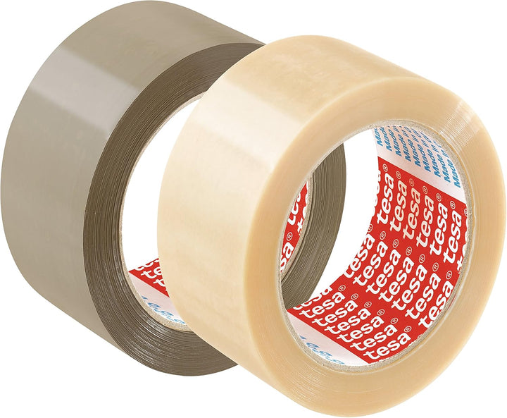 tesapack Abroller Pack' n' Go - Ergonomischer, blauer Handabroller für Paketbänder & pack Ultra Stro