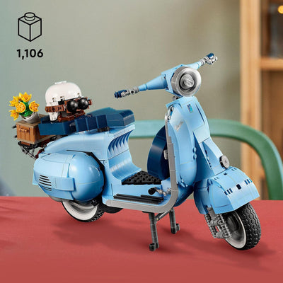 LEGO 10298 Icons Vespa 125 Scooter, italienische Ikone, Modellbausatz, Dekorationsset für Erwachsene