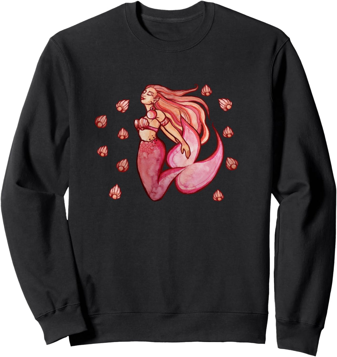 Cute Mermaid Nette Meerjungfrau Kunst Spass Sweatshirt