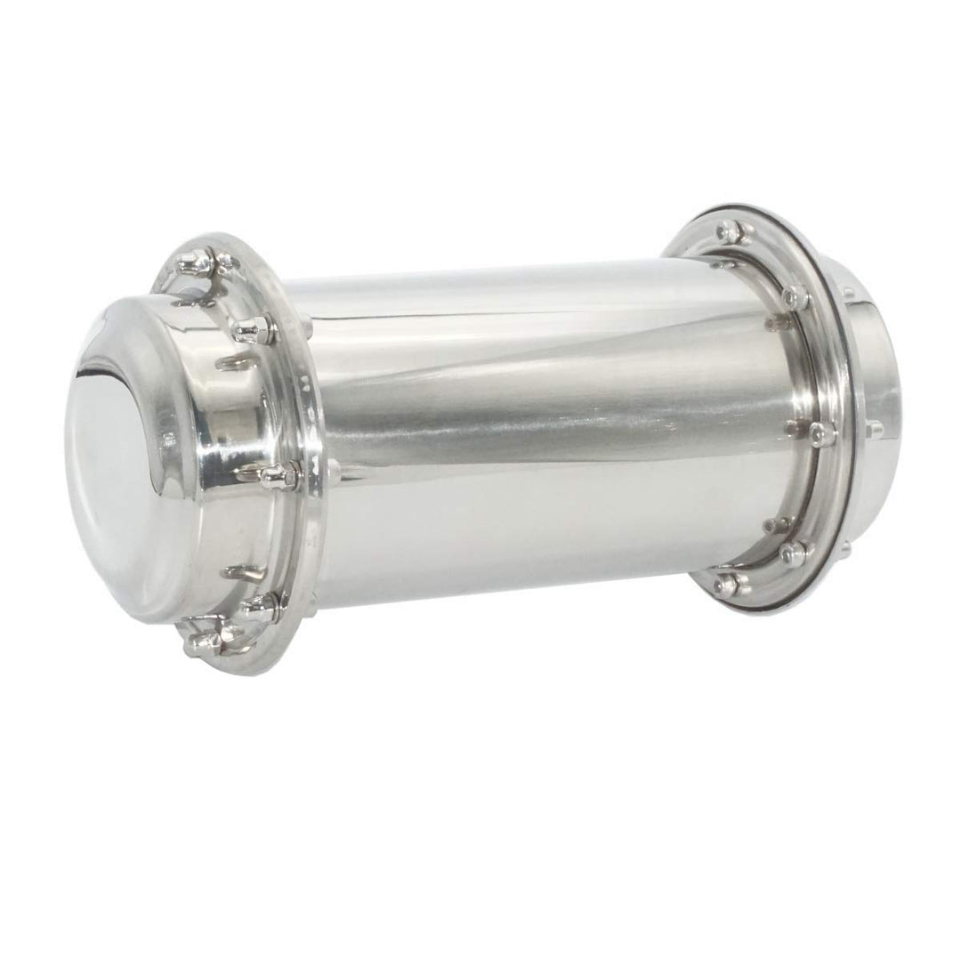 moumou Time Capsule Anti-Korrosions-wasserdichter Edelstahl-Kapselbehälter, langlebiger Behälter für
