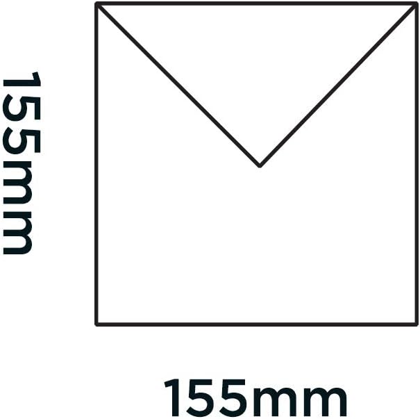 Blake Purely Everyday ENV0130 Quadratische Briefumschläge Nassklebung Briefumschläge Spitz Klappe 15