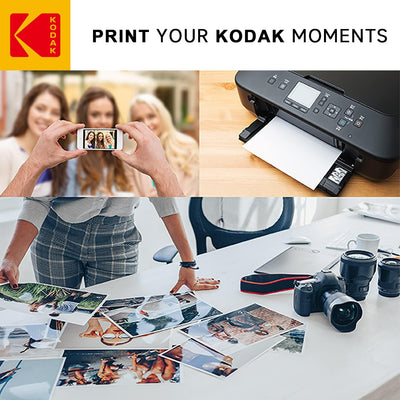 KODAK Premium Inkjet 200gsm A4 Hochglänzend Fotopapier DIN, 210MM*297MM,200 g/m², 50 Blatt, Fotokart