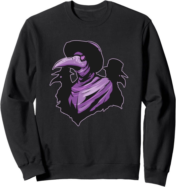 Vintage Pestdoktor Maske - Plague Doctor Sweatshirt