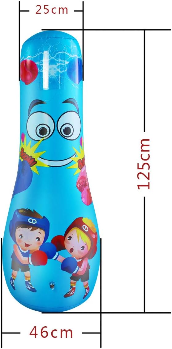 Schwere Boxsack für Kinder Boxen Dummy aufblasbare Dinosaurier kühlen Spass Spielzeug für Jungen Spo