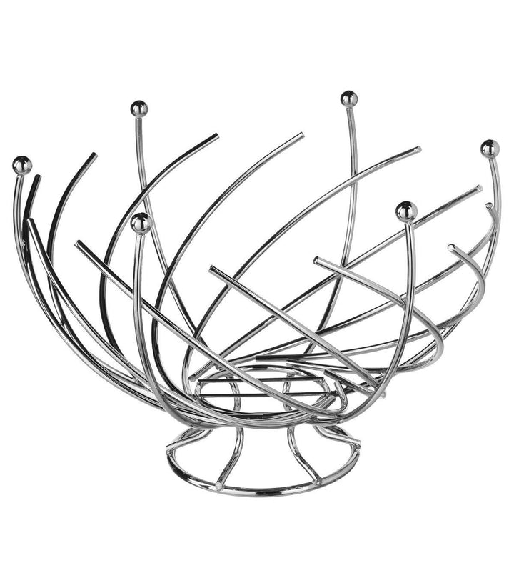 Black & White Fruchtkorb, Spiralen-Design 1, 1