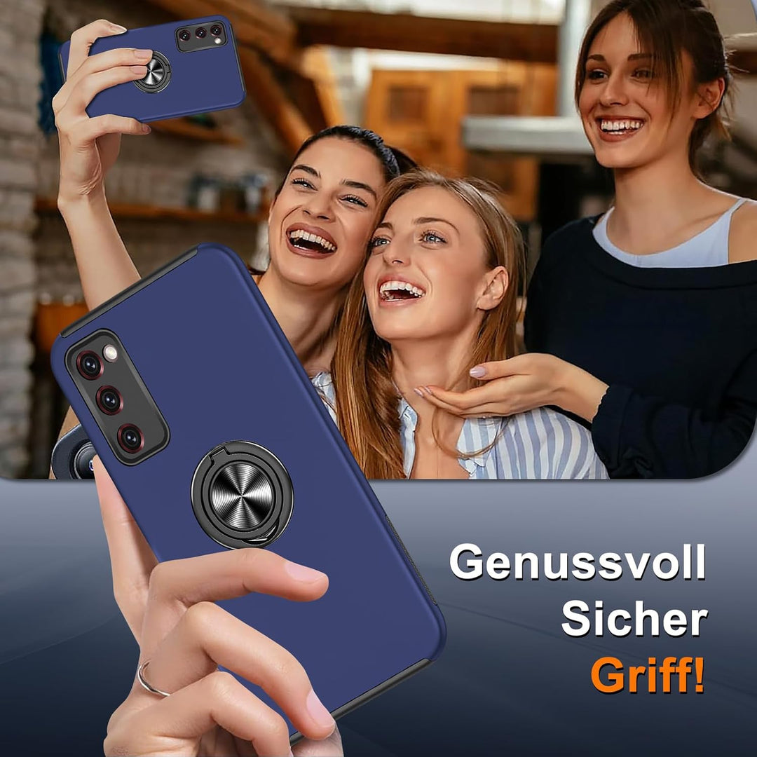 Vaki Handyhülle für Samsung Galaxy S20 FE Hülle mit Schutzfolie, Schutzhülle Galaxy S20 FE Case mit