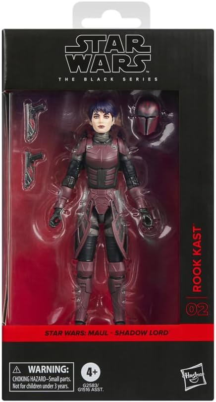 Star Wars The Black Series Rook Kast, Maul – Shadow Lord Premium Action-Figur zum Sammeln (15 cm)