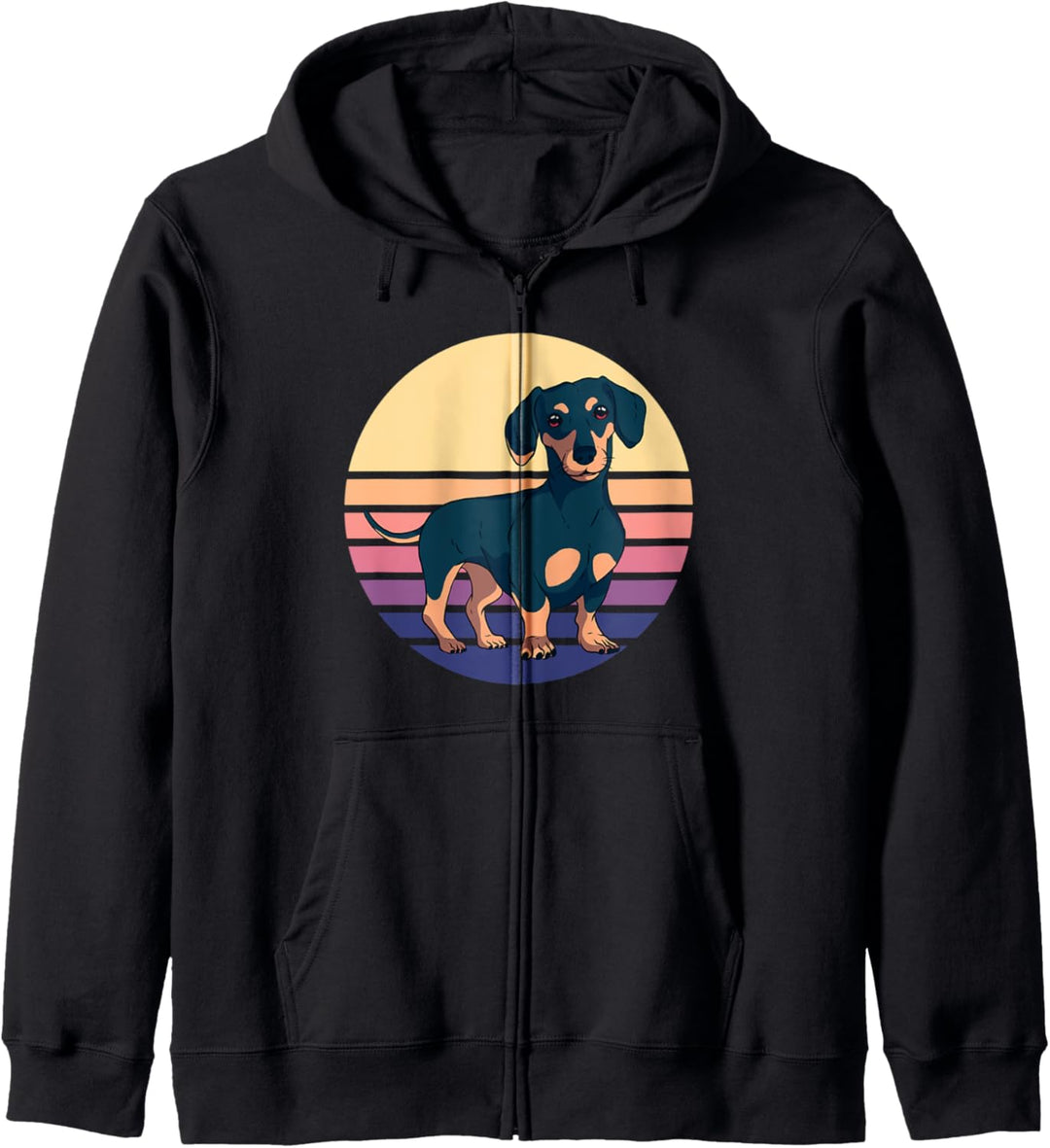 Dachshund Teckel Dackel Kapuzenjacke