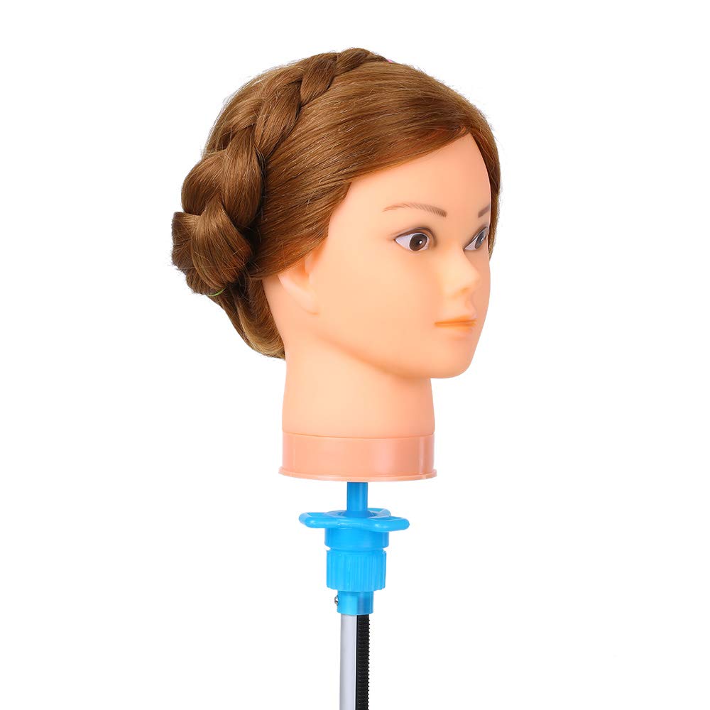 Trainingsköpfe 100% Echthaar Trainingsköpfe für Friseure Professioneller Übungskopf Frisurenkopf DIY