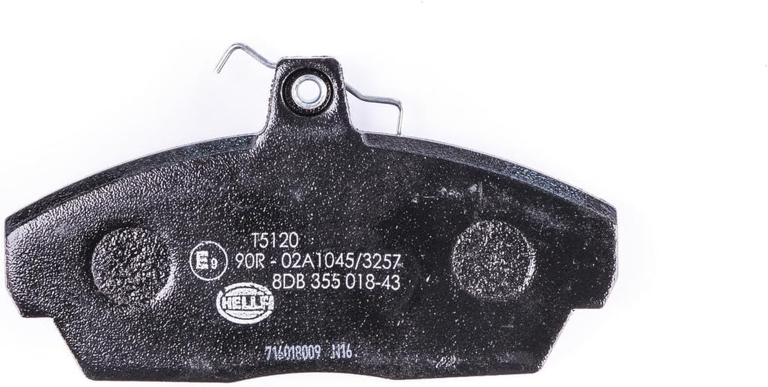 HELLA PAGID 8DB 355 018-431 Bremsbelagsatz - T5120 - Dicke/Stärke: 18mm - Bremssystem: Lucas - nicht