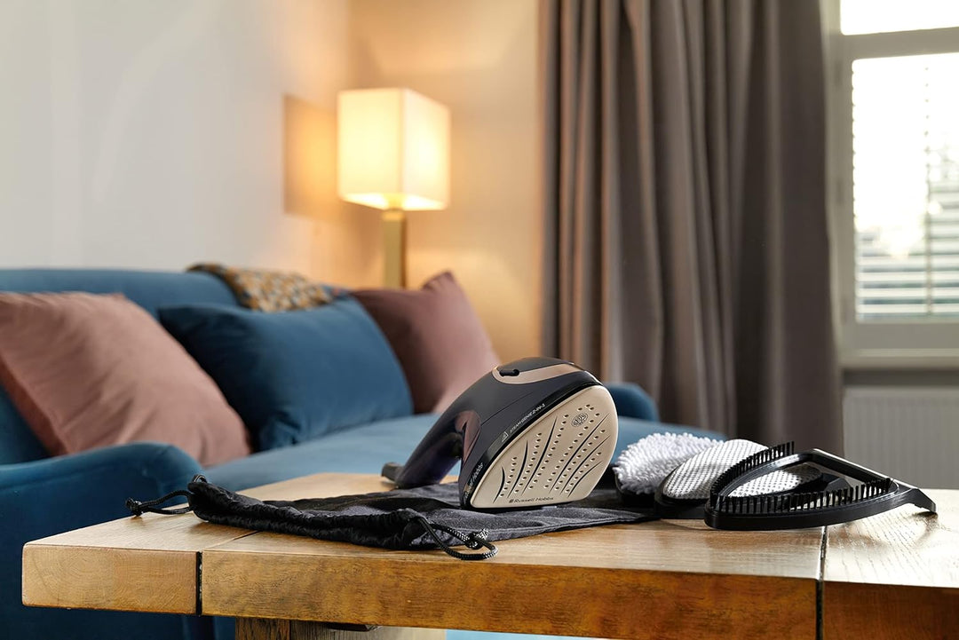 Russell Hobbs Multi- Bügeleisen [Dampfglätter & Dampfbügeleisen] Steam Genie 2-in-1 (1700W, 20g/min