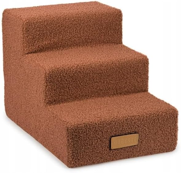 Sofatreppe für Hunde und Katzen – Hundetreppe für Bett & Sofa – 3- oder 4-stufig, rutschfest & wasch