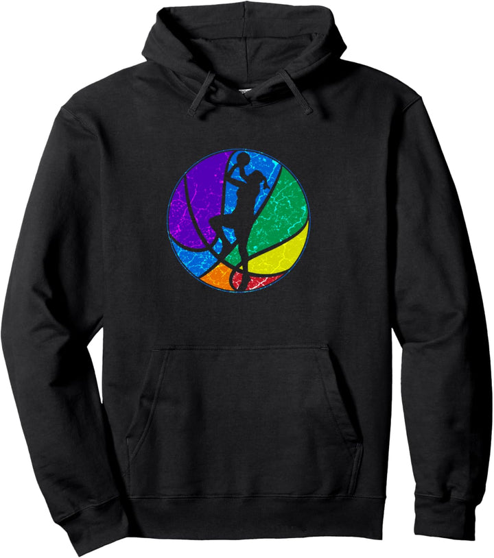 Schulsport Basketballspieler Basketball Mädchen Pullover Hoodie