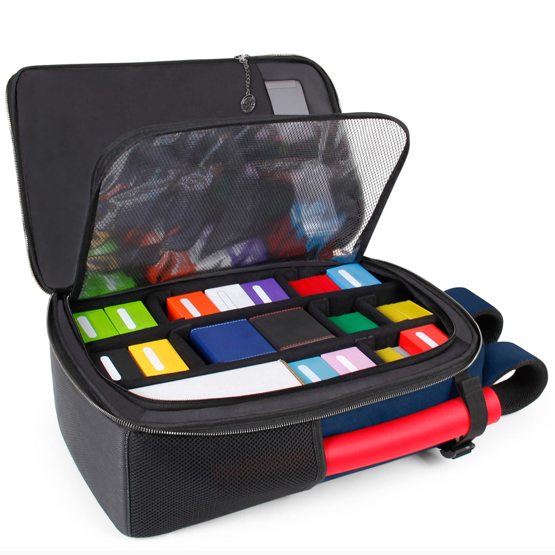 ENHANCE MTG-Rucksack - Sammleredition TCG-Rucksack für Deckboxen, gesleevte Karten, Spielmatten, MTG
