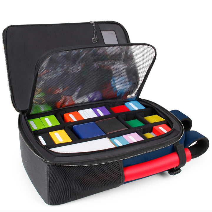 ENHANCE MTG-Rucksack - Sammleredition TCG-Rucksack für Deckboxen, gesleevte Karten, Spielmatten, MTG