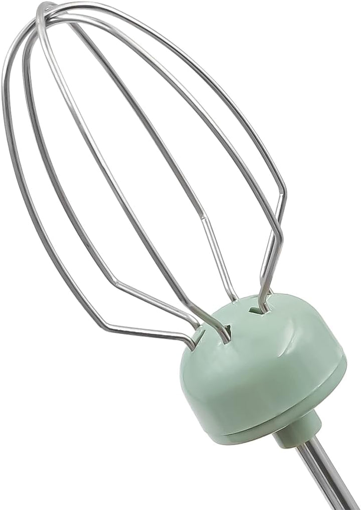 Milchaufschäumer, leiser Handaufschäumer, Schneebesen, 3 Edelstahl-Schneebesen, wiederaufladbar über