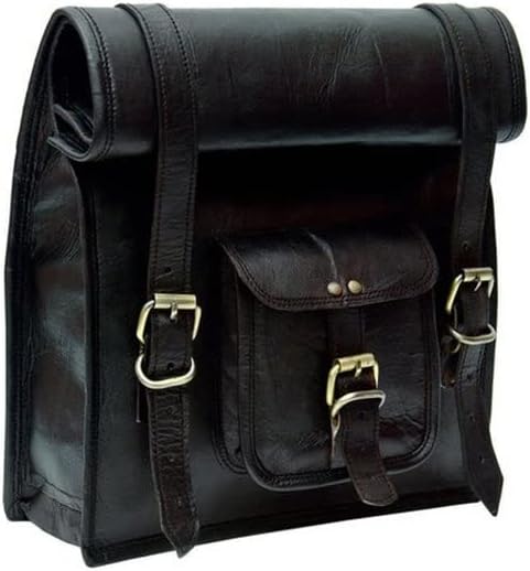 american blue 3X Motorcycle Tail Bag Set of Three Saddle Panniers Bag Motorcycle Bags for Rear Rack
