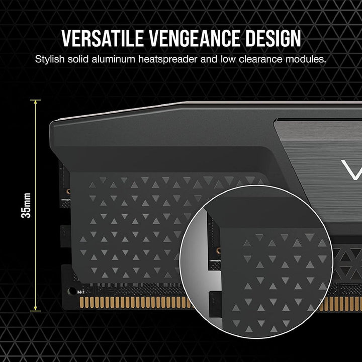 Corsair VENGEANCE DDR5 RAM 32GB (2x16GB) 6000MHz CL36 Intel XMP iCUE Kompatibel Computer Speicher -