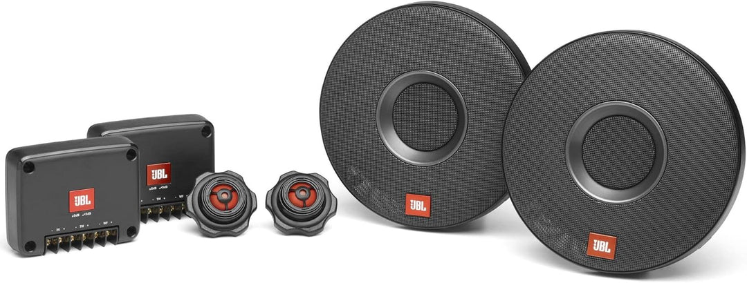JBL Club 605CSQ 2-Wege KFZ Soundsystem - 285 Watt Komponenten Auto Lautsprecher Boxen Set mit 160mm