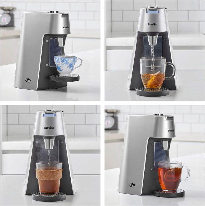 Breville HotCup Heisswasserspender | 3 kW schnell kochen | variable Dosierung und Höhenverstellung |