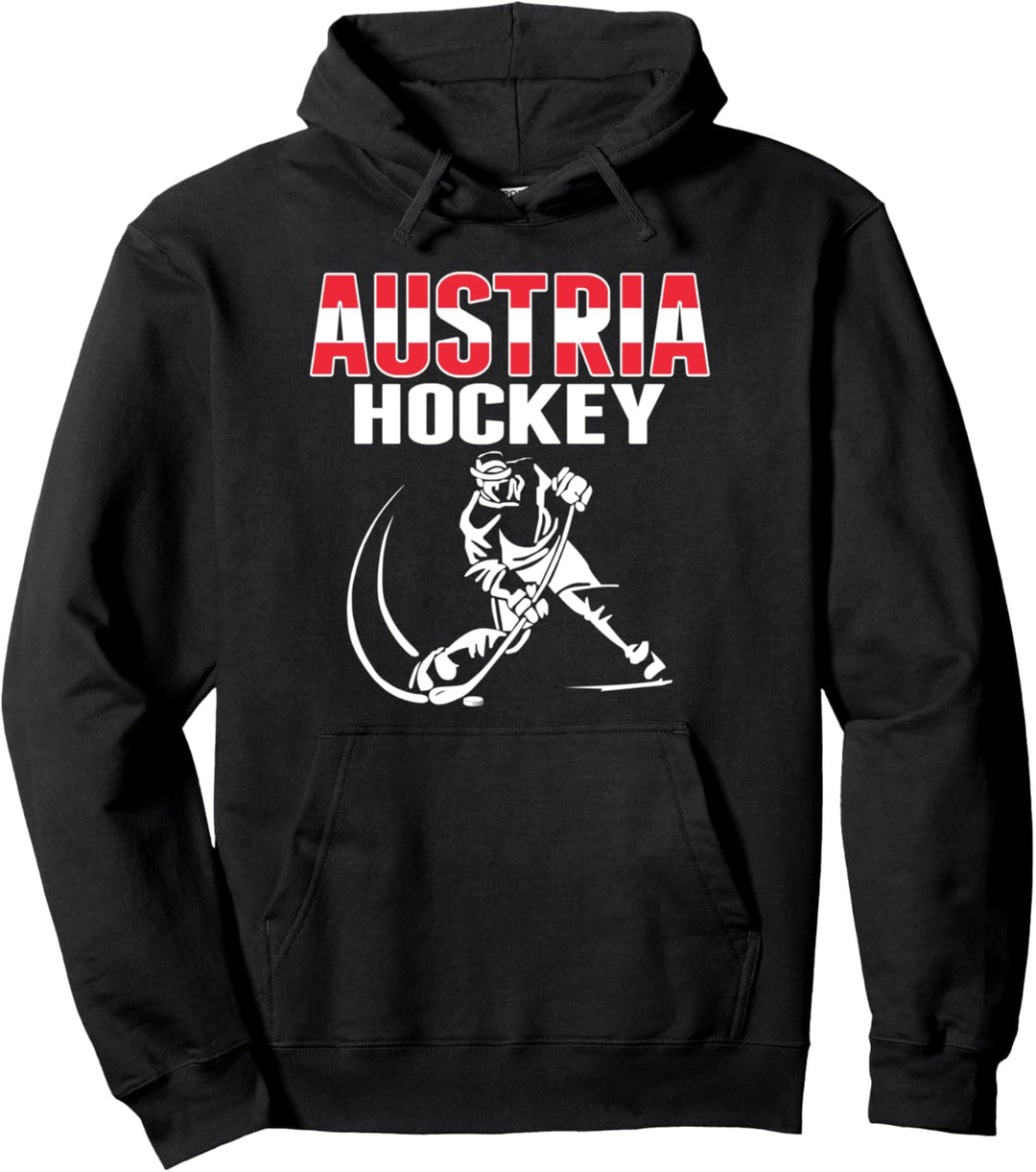Österreich Eishockey Fans Trikot Support Österreich Hockey Team Pullover Hoodie