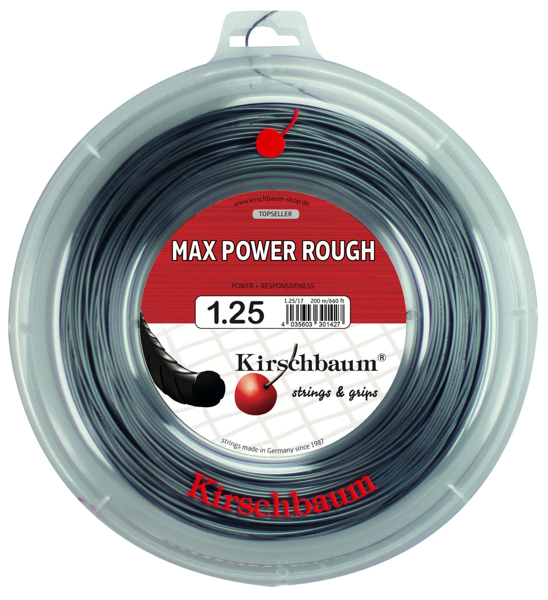 Kirschbaum Max Power Rough 200m 1.25mm, 200m