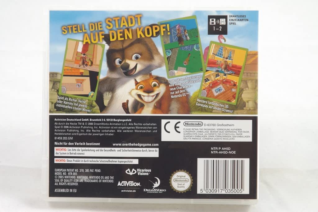 Ab durch die Hecke Nintendo DS Standard, Nintendo DS Standard