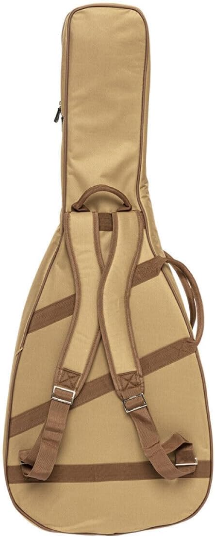 Crafter Gitarrentasche DG-M LINE Gigbag – Braun, 18 mm Polsterung, Rucksackgurt & Tragegriff, 2 Auss