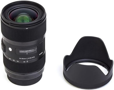 Sigma 18-35mm F1,8 DC HSM Art Objektiv für Nikon F Objektivbajonett für Nikon Single, für Nikon Sing