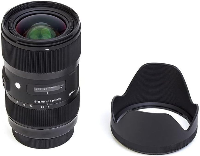 Sigma 18-35mm F1,8 DC HSM Art Objektiv für Nikon F Objektivbajonett für Nikon Single, für Nikon Sing
