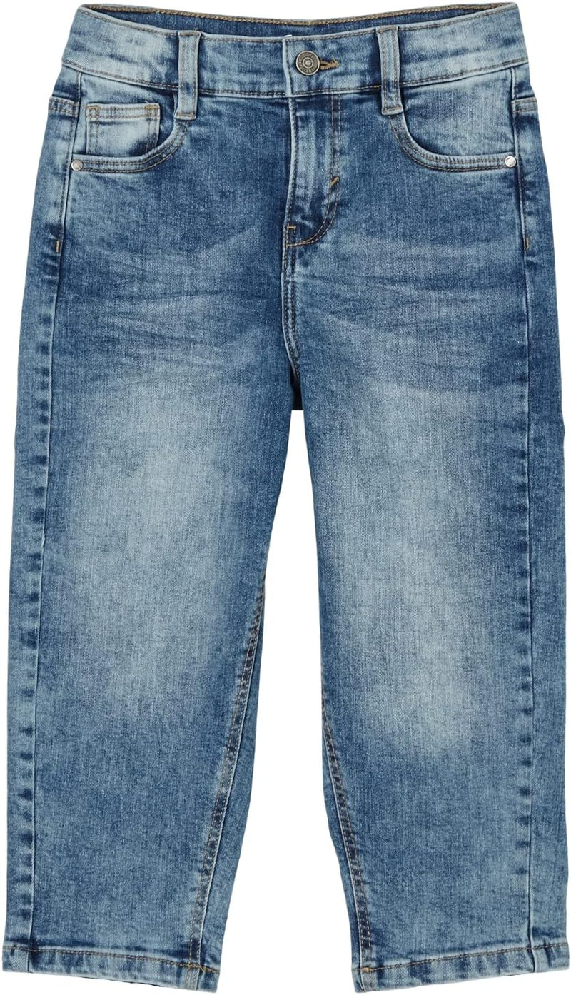 s.Oliver Junior Kids Hose lang Jeans, Blue Stretched Denim, 128 REG