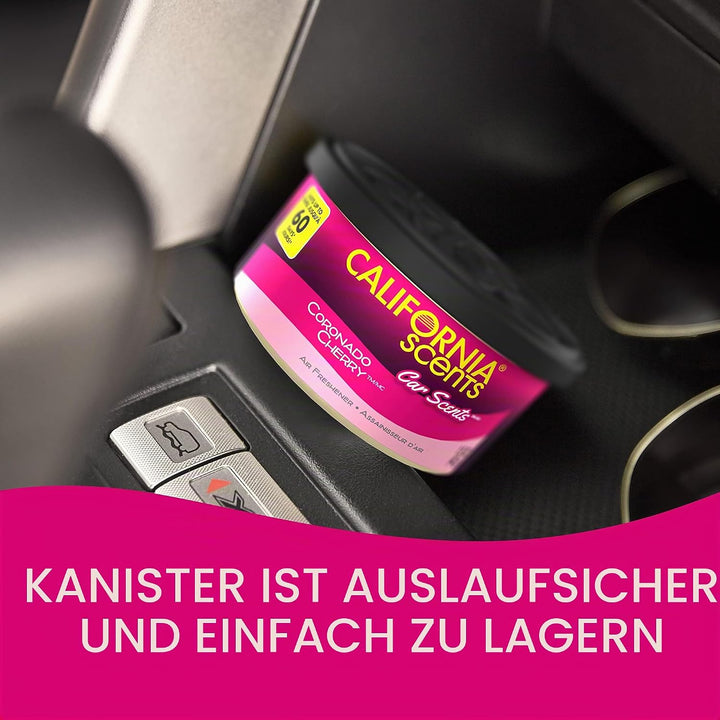 California Car Scents Lufterfrischer 12er-Pack, Cherry